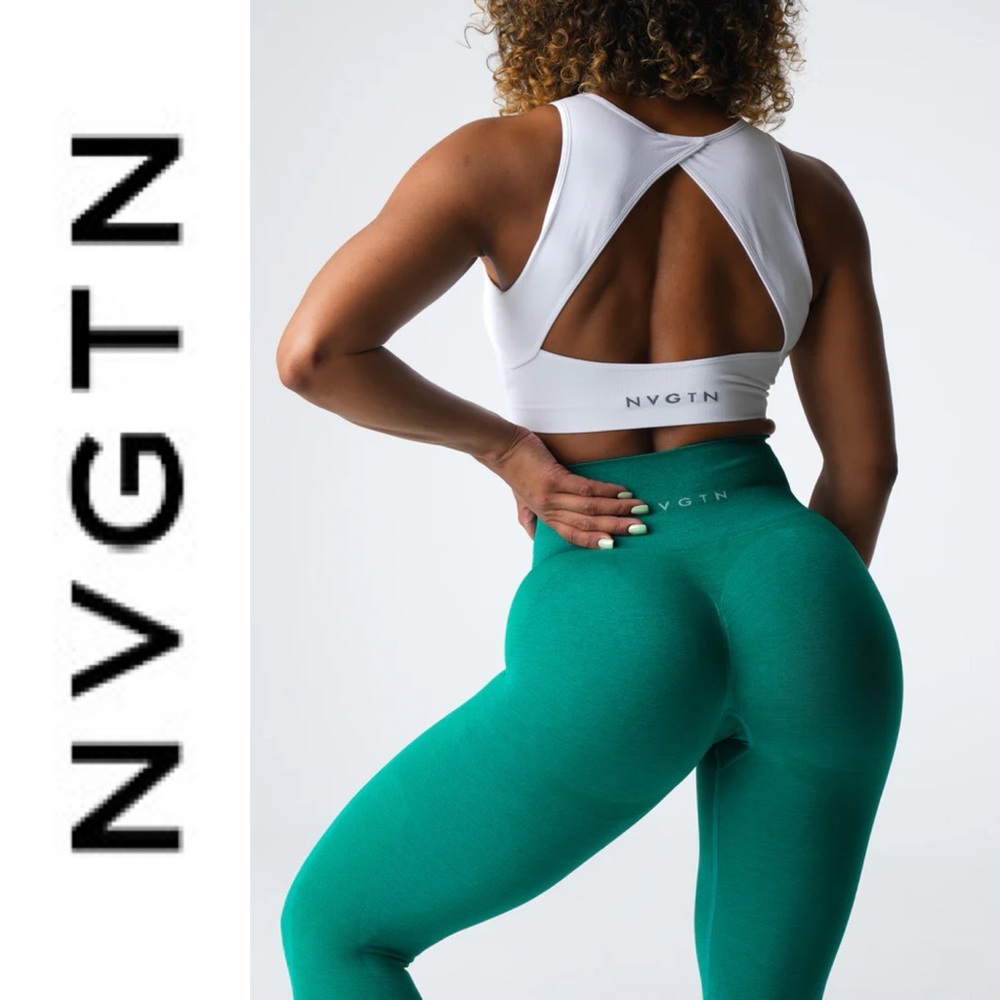 NWT {NVGTN} Jade Contour 2.0 Seamless Leggings, M